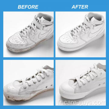 Nettoyer de gel pour chaussures Claignier de chaussures à sec rapide